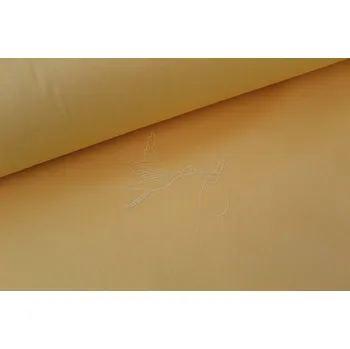 Žlutá žloutková - bavlněné plátno, šíře 240cm - 057