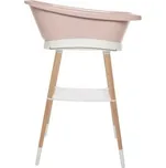 Bébé Jou Sada vaničky a stojanu Sense Edition - Pale Pink/White