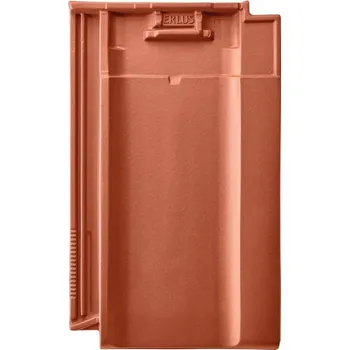 pálená krytina ERLUS REFORMPFANNE SL Taška základní 1/1 Rot - červená engoba