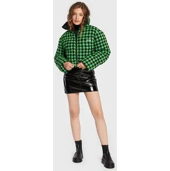 Dámská větrovka MSGM Vatovaná bunda 3341MDH27X 227607 Zelená Regular Fit 40