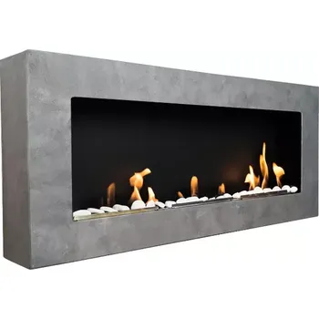 Biokrb GM BIO FLAME biokrb Easy M Close Imitace Beton 90x40 cm