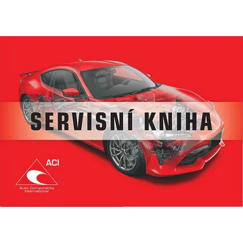 Tiskopis ACI X SERVISKA servisní kniha vozidla A5 40 listů