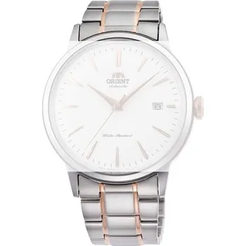 Řemínek na hodinky Ocelový náramek Orient UM020111R0 21mm (pro modely RA-AC00, RA-AG04), bicolor