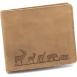 Kožená peněženka TETRAO Lovu Zdar ležatá