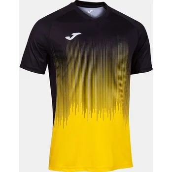Pánské tričko Joma Tiger IV Short Sleeve žluté/černé