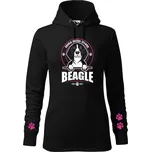 STRIKER Dámská mikina Bígl Barva: Černá, Velikost: L