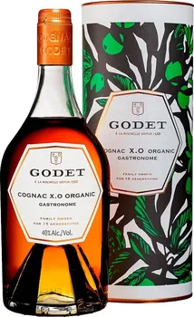 Brandy Godet Cognac X.O Organic Gastronome 40 % 0,7 l