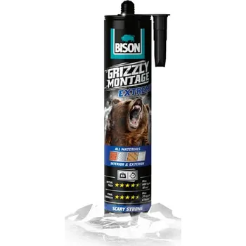 Průmyslové lepidlo BISON GRIZZLY MONTAGE EXTREME 435 g