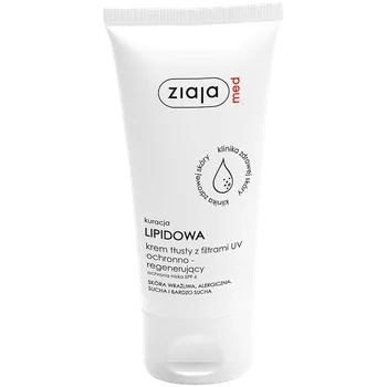 Pleťový krém Ziaja Ziaja Med Lipid Treatment UV Filters mastný denní krém SPF6 50 ml