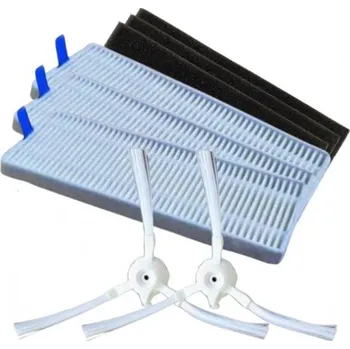 Sada příslušenství pro robotický vysavač Kartáčky a HEPA filtry k vysavači ROWENTA RR7387WH X-plorer S50 Total Care Aqua sada 2+3ks