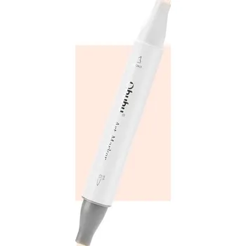 Lihová fixa OHUHU oboustranná Brush & Chisel, R19 Barely Beige