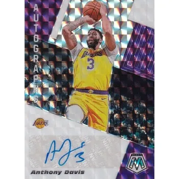 Sběratelství AUTO karta ANTHONY DAVIS 19-20 Mosaic Autographs číslo AM-ADV