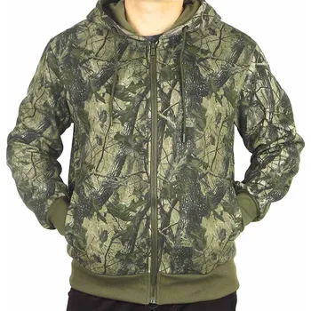 Pánská mikina TifanTEX Pánská mikina na zip Realtree zelená M