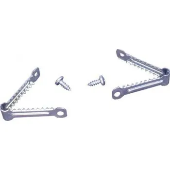 Nerezové spony na křídla zamezující létání