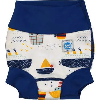 Kojenecké plavky Splash About Plavky Happy Nappy DUO - Tug Boats Vel. 4XL