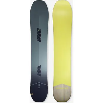Snowboard DREAMSCAPE Snowboard All Mountain / freeride / all road 500 158cm Wide ČERNÁ|ŠEDÁ|ŽLUTÁ 2023