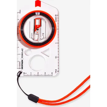 GEONAUTE Buzola na orientační běh a turistiku Explorer 500 oranžová ORANŽOVÁ