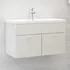 Koupelnový nábytek Skříňka pod umyvadlo z dřevotřísky 80 x 38,5 x 46 cm