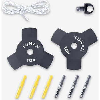 Příslušenství ke stanu FORCLAZ Montážní sada k prutu – náhradní díl ke stanu Trek BEZBARVÁ