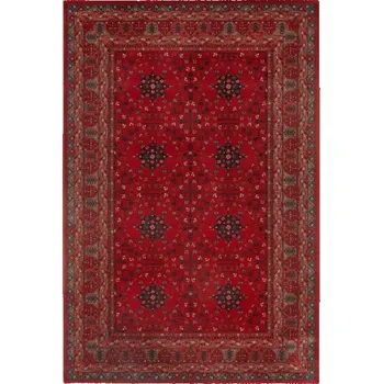 Koberec Vopi Perský kusový koberec Osta Kashqai 4302/300 červený Osta (Varianta: 67 x 130)