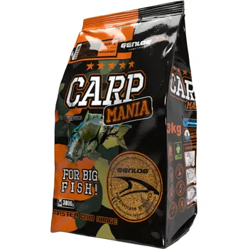 Nástraha Genlog Carp Mania jahoda/moruše 3 kg