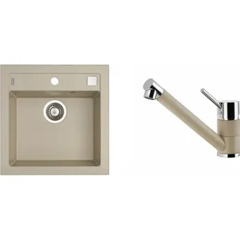 Granitový dřez Alveus SET ALVEUS FORMIC 20/02 + BATERIE CLEO 02 + 5 % sleva v košíku s kódem SLEVA5