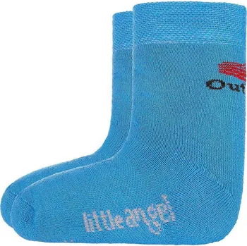 Dívčí oblečení Little Angel Ponožky celofroté Outlast® Modrá Vel. 20 - 24/14 - 16 cm