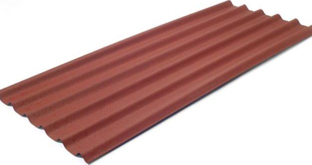 Onduline Easyfix Intense 810 x 2000 x 2,6 mm červená 1 m²