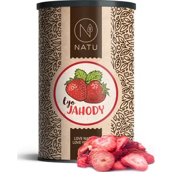 Sušené ovoce Lyofilizované jahody plátky, 70 g