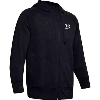 Pánská mikina Pánská mikina Under Armour SPECKLED FLEECE FZ HOODIE-BLK M
