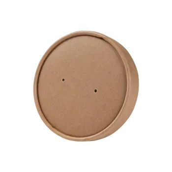 Jednorázové nádobí Papírové víčko na misku na polévku 560 ml