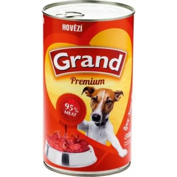 klec pro psa GRAND Premium s hovězím masem - 1300g