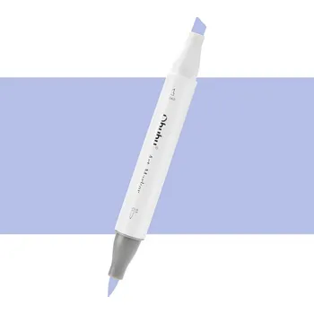Lihová fixa OHUHU oboustranná Brush & Chisel, B340 Lavender Mist