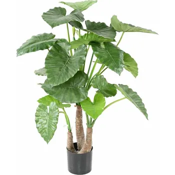 umělá květina Luxusní umělá květina Alocasia 3 kmeny, 120cm