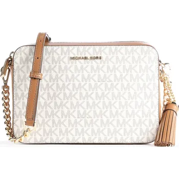 Módní doplněk Michael Kors crossbody kabelka jet set ginny logo vanilla