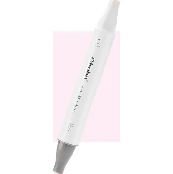 Lihová fixa OHUHU oboustranná Brush & Chisel, RV120 Pale Pink