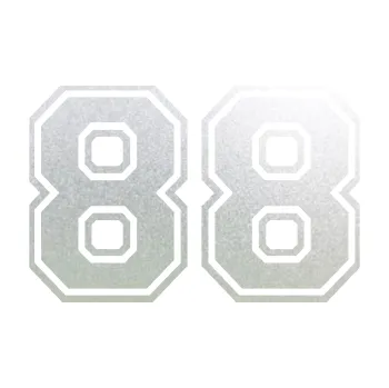 Polep vozidla Startovní číslo 88 typ 4 (60 - pískované sklo) SAMOLEPKA NA AUTO, NÁLEPKA, FÓLIE, POLEP, TUNING, VLASTNÍ TEXT, TISK, AUTOSAMOLEPKY.cz, POLEPY, OBRÁZEK, LOGO, 3D STICKERS