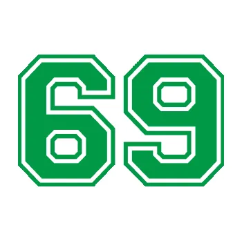Polep vozidla Startovní číslo 69 typ 4 (12 - zelená) SAMOLEPKA NA AUTO, NÁLEPKA, FÓLIE, POLEP, TUNING, VLASTNÍ TEXT, TISK, AUTOSAMOLEPKY.cz, POLEPY, OBRÁZEK, LOGO, 3D STICKERS