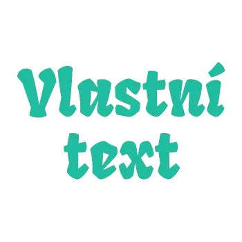 Polep vozidla Vlastní text - Fruktur (25 - tyrkysová) SAMOLEPKA NA AUTO, NÁLEPKA, FÓLIE, POLEP, TUNING, VLASTNÍ TEXT, TISK, AUTOSAMOLEPKY.cz, POLEPY, OBRÁZEK, LOGO, 3D STICKERS