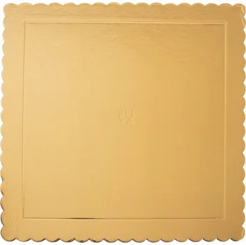 Jednorázové nádobí Podložka pod dort oboustranná 34x34 cm 1 ks