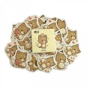 samolepka Sada samolepek - Život štěněte (45ks)