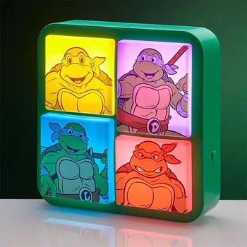 Lampička Lampička - Teenage Mutant Ninja Turtles Group 3D 19 cm