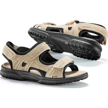 Dámské sandále Sandály se suchými zipy kaštanová 45