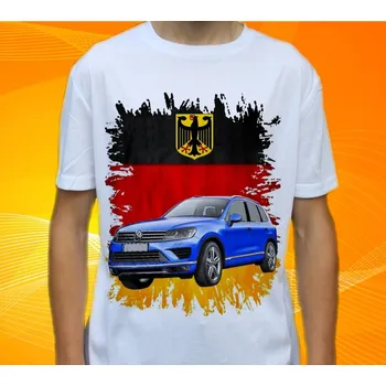 Pánské tričko tričko Volkswagen Touareg 128 (Trička s motivy aut)
