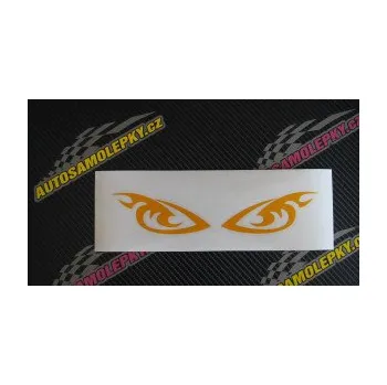 Polep vozidla SAMOLEPKA Tetování 182 oči (10 - červená) NA AUTO, NÁLEPKA, FÓLIE, POLEP, TUNING, VLASTNÍ TEXT, TISK, AUTOSAMOLEPKY.cz, POLEPY, OBRÁZEK, LOGO, SAMOLEPKY