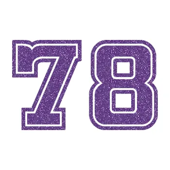 Polep vozidla SAMOLEPKA Startovní číslo 78 typ 5 (87 - Ultra Metalic fialová) NA AUTO, NÁLEPKA, FÓLIE, POLEP, TUNING, VLASTNÍ TEXT, TISK, AUTOSAMOLEPKY.cz, POLEPY, OBRÁZEK, LOGO, SAMOLEPKY