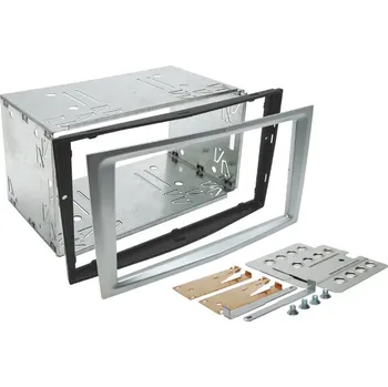 Autorádio Instalační sada 2DIN OPEL - stříbrná matná<br />Výrobce: - 371529 4