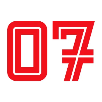 Polep vozidla Startovní číslo 07 typ 7 (10 - červená) SAMOLEPKA NA AUTO, NÁLEPKA, FÓLIE, POLEP, TUNING, VLASTNÍ TEXT, TISK, AUTOSAMOLEPKY.cz, POLEPY, OBRÁZEK, LOGO, 3D STICKERS