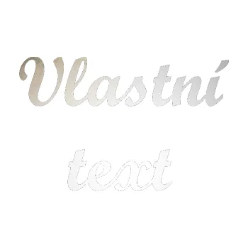 Polep vozidla Vlastní text - Script MT (82 - odrazková reflexní bílá) SAMOLEPKA NA AUTO, NÁLEPKA, FÓLIE, POLEP, TUNING, VLASTNÍ TEXT, TISK, AUTOSAMOLEPKY.cz, POLEPY, OBRÁZEK, LOGO, 3D STICKERS