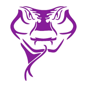 Samolepící dekorace Zmije 001 levá (14 - fialová) SAMOLEPKA NA AUTO, NÁLEPKA, FÓLIE, POLEP, TUNING, VLASTNÍ TEXT, TISK, AUTOSAMOLEPKY.cz, POLEPY, OBRÁZEK, LOGO, 3D STICKERS